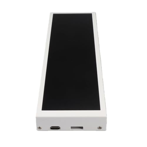 Hamwesh Monitor de Temperatura de PC, Pantalla Táctil USB C de 8,8 Pulgadas 1920x480 60 Hz Pantalla LCD de Temperatura de Computadora, Panel de Sensor de PC con Monitoreo de GPU de CPU en Tiempo