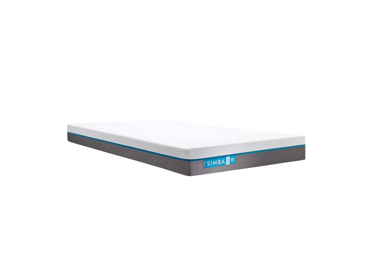Simba Hybrid Kids Mattress – medium firm support, Aerocoil springs CertiPUR foam, gentle comfort for all ages