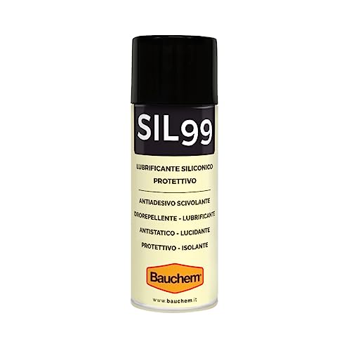 Bauchem Sil 99 Olio Siliconico Lubrificante Protettivo Spray 400 Ml