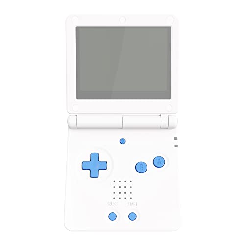 Image of eXtremeRate Starlight Blue Custom Full Set Buttons for Gameboy Advance SP, Replacement A B L R Button Power On Off Volume Button D-pad Key for GBA SP Console - Console NOT Included