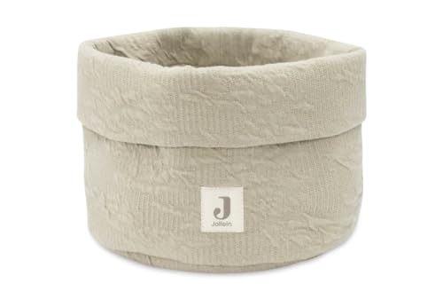 Jollein 580-608-67052 Pflegekörchen/Wickeltischkörbchen Soft Waves olive