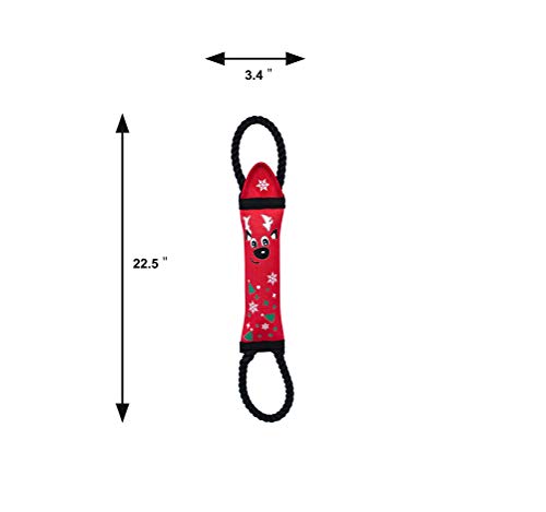 Purrrfect Life Fire Hose Interactive Squeaking Water Dog Toy, Dog Toy For Tug O War, Durable Dog Chew Toy With Squeakers, No Stuffing Dog Toy With Ropes For Small, Medium & Large Dogs #TOP1