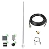Gainfi 868 MHz Helium Miner Antenne 12dBi 86 “Hogere Gain-Get Meer Getuigen 16.5ft SMA RG58 50ohm, RP-SMA Adapter voor Alle Merk HNT Miner Apparaat