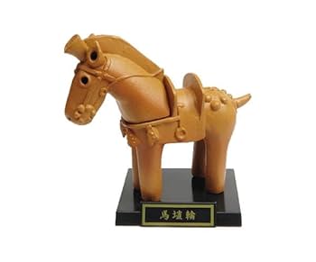 Amazon.co.jp: 【8.馬埴輪 (台座付き) 】 埴輪と土偶+土器