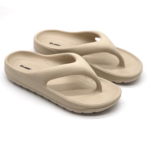 Image of SVAAR Soft EVA Slippers for Men | Stylish Anti-Skid Flip-Flops with Arch Support & Bouncy Sole | Lightweight Indoor Outdoor Comfort
