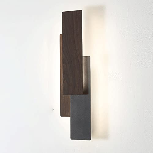 Luces de aplique lineales negras con LED regulable para iluminación interior 2