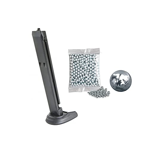 Cargador de Repuesto para Pistola de balines Umarex APX Blowback CO2 4,5MM + Bolas BB's de Acero