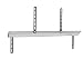 Vogel's Sound Bar Mount, SONOS Play Bar and Universal Fit - SOUND 3450 Universal 22 lbs, Silver