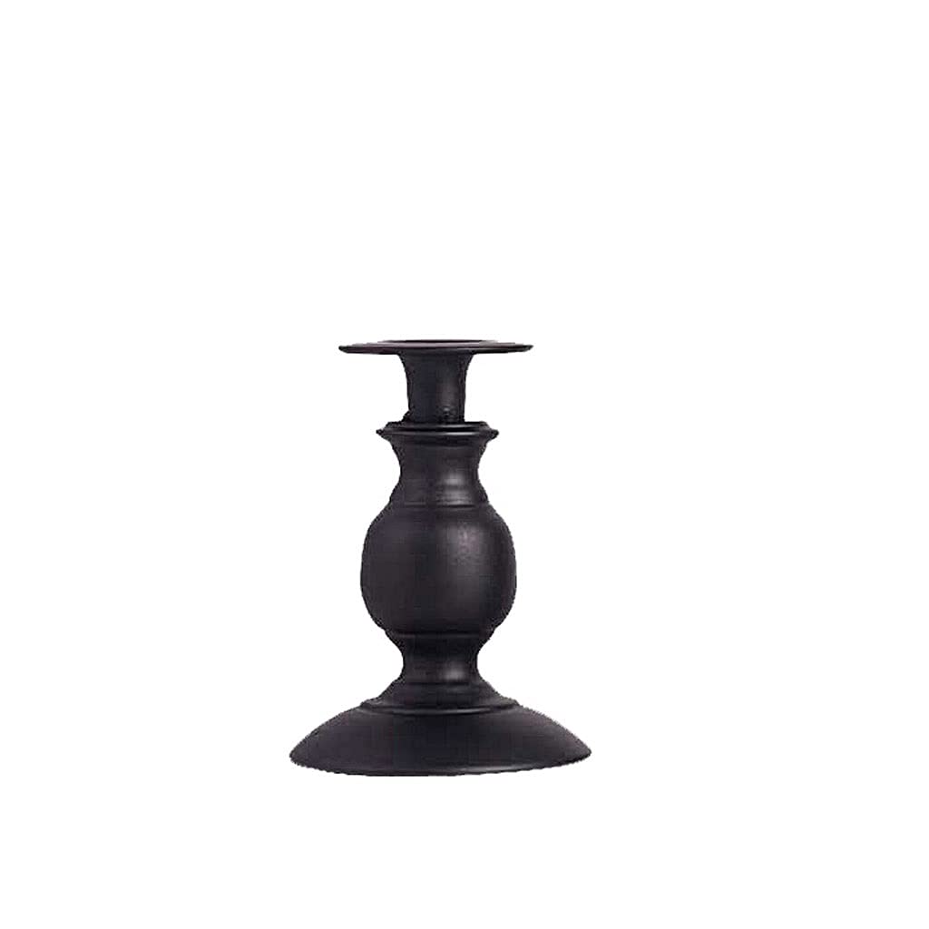 Candle Holder Iron Taper Candle Holder, Candelabra Vintage Candlestick For Wedding Centerpieces Party Dinner Event Home Decor Decorative(S)