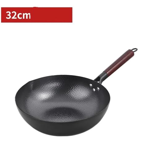 Wok de hierro para inducción sin recubrimiento miniatura 6