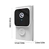 Sonnette Vidéo sans Fil - Sonnette À Appel Vidéo,Caméra de Sécurité avec Communication Bidirectionnelle pour Extérieure de Maison, Appartement, Porte #4
