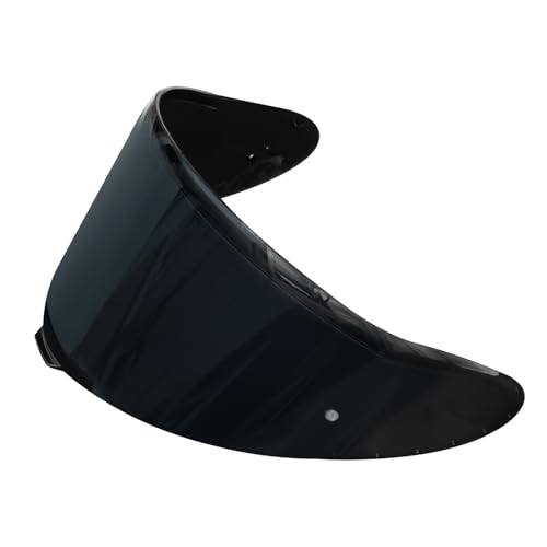 Shoei RF1400 X15 Helmet Visor Replacement Shield Anti-Fog Sun Shield Accessory Compatible with RF-1400 X15 CWR-2 Z8 X-SPR PRO(Dark black)