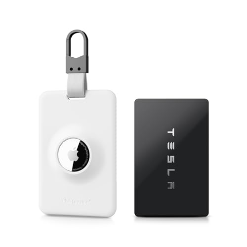 Porte-carte sécurisé Tesla étui de clé durable et fente pour étiquette d'air Modèle Y 3 S X