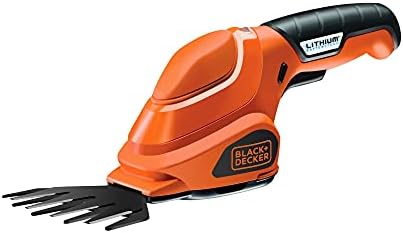 BLACK+DECKER Cisaille Electrique 3,6V, Sculpte-Haies avec Indicat...