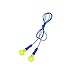 3M E-A-R Push-Ins Earplugs 318-1001, Corded, Poly Bag 100-Pair