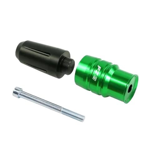Sliders de cadre pour FZ8 en CNC, la protection verte haute résistance