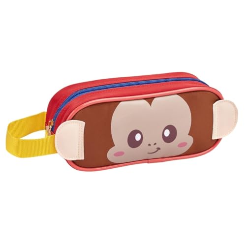 Estojo Escolar Infantil Zoop Animais MACACO