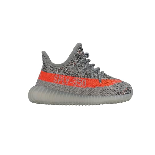 adidas Infant Boys Yeezy Boost 350 V2 Slip On Sneakers Shoes Casual - Grey