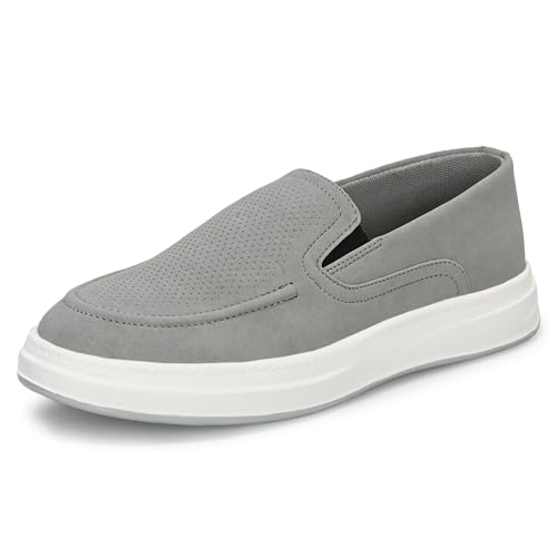 Image of Centrino Driver Loafers for Man | Casual Shoes for Men Stylish | Slip-On Lightweight Moccasins | Cushioned Insole | Comfortable Walking Loafer Shoes for Men | Hand-Stitched | Mens Shoes (9571)