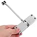 NULYLU Stainless Steel Automatic Door Closer for Outward Doors Quiet Self-Closing Tool for Home Office and Shop Use Installation