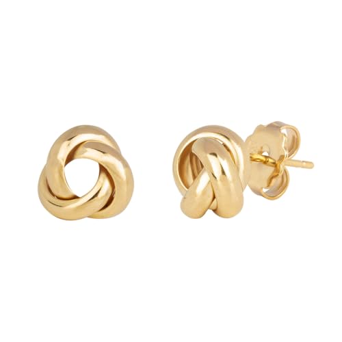 Pendientes nudo acabado en oro de Vidal & Vidal