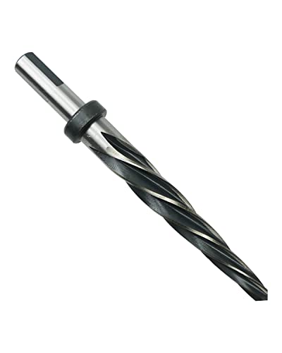 5/8' Drill Bridge/Construction Reamer Bit with 1/2' Shank HSS Taper Chucking Reamer Bit Tool for Steel Metal...