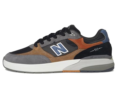 New Balance Men's Andrew Reynolds 933 Skate Shoe, Castlerock, 124