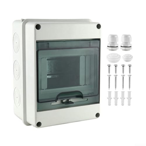 Manera eléctrica impermeable de la caja de distribución 5 de HT-5 IP65 para el ABS del soporte superficial