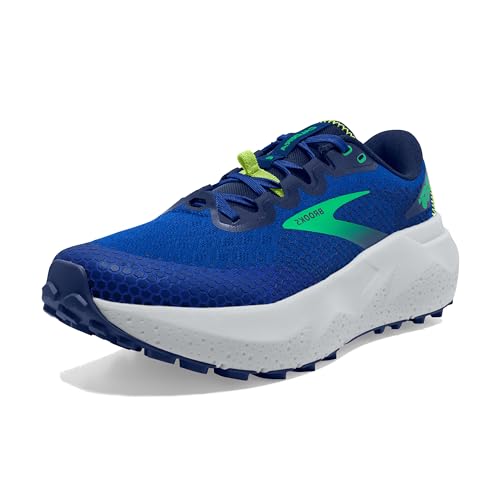 Brooks Caldera 6, Zapatillas Hombre, Azul (Surf La Web Verde), 42.5 EU