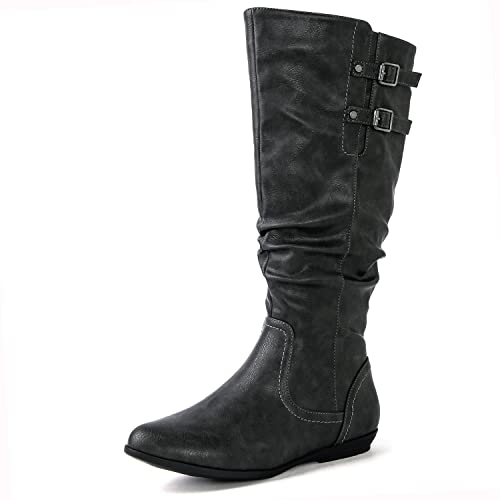 GLOBALWIN Women's Knee-High Boots Tall Fashion Dress Boots2