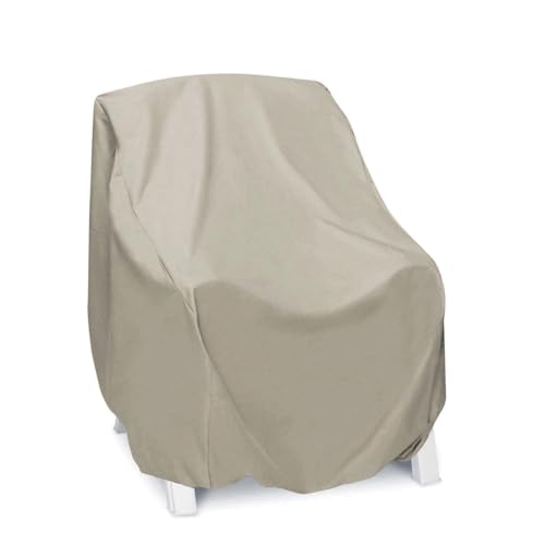 Two Dogs Designs 2D-PF38365 Chair Cover With Level 4 UV Protection, Oversize, Khaki