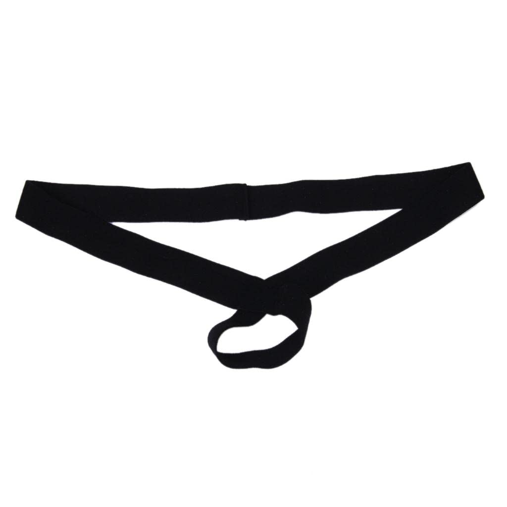 gah Men's Thong G-String Underwear, One Strap Style, Black, Free Size (Waist 65-90cm), Polyester, Seamless, Breathable, Comfortable-picture-19