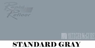 Metzger McGuire Rapid Refloor 600mL Dual Cartridge Kit (Standard Gray)