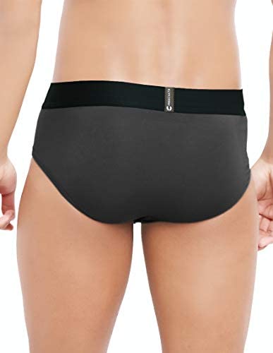 FREECULTR Men's Underwear Anti Bacterial Micromodal Airsoft Brief - Non Itch No Chaffing Sweat Proof (Mist Grey, Port Wine, Avocado Green) - Pack... - Image 6