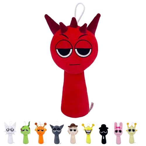 HYDTQCL Sprunki Peluche, 25 cm Wenda, Miglior Regalo per Bambini e Fan (D)