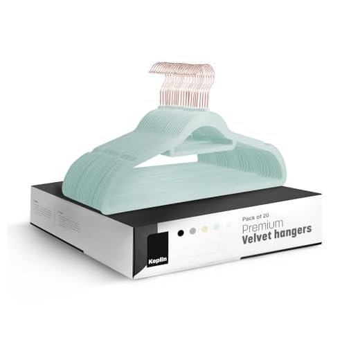 KEPLIN Velvet Hangers with Tie Bar