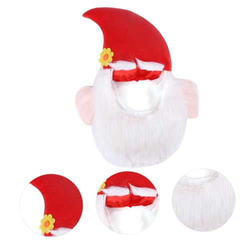 Disfraz para perro y gato Sombrero Navideño Rojo M miniatura 2