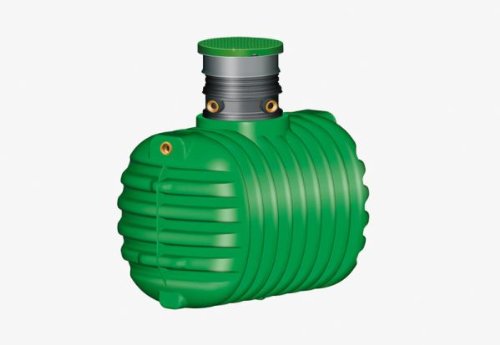 CRISTALL Sammelgrube 1600 L inkl. Teleskop und PE-Deckel