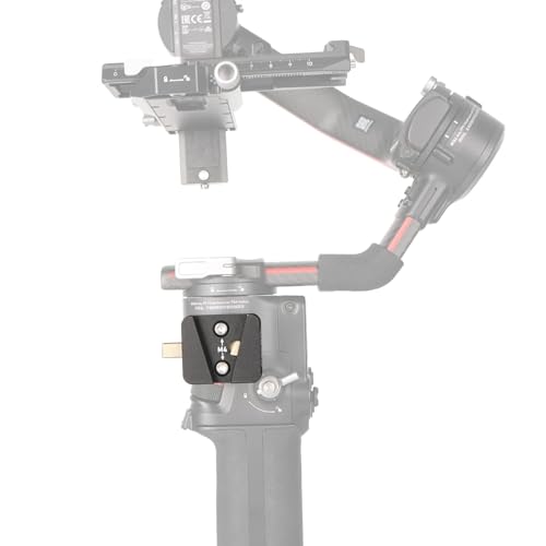 Image of ZGCINE VR-04 Mini V Mount Plate for DJI Ronin S2/S3 Stabilizer V Mount Battery V-Lock Plate Adapter