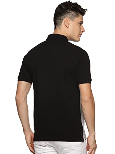 Image of ADRO Men's 100% Cotton Regular Fit Polo T-Shirt
