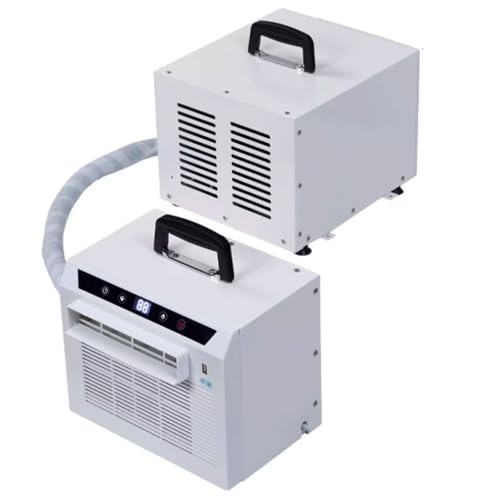 Climatizzatore split system 13000 BTU con pannello touch e telecomando, timer 24 ore, design con...