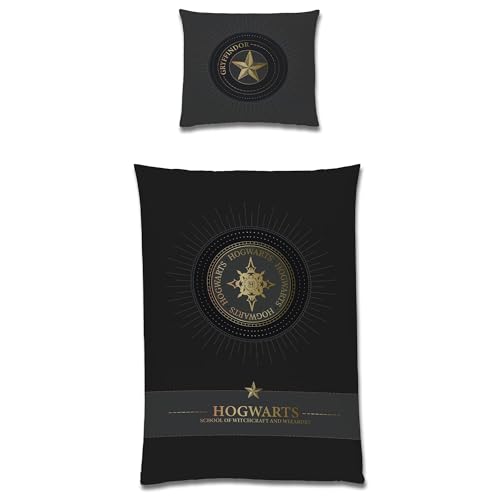 Juego de cama Harry Potter de 135 x 200 cm de algodón 4