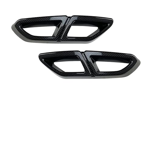 Moldura de escape para VW Passat B8 que aporta un estilo deportivo de fibra de carbono