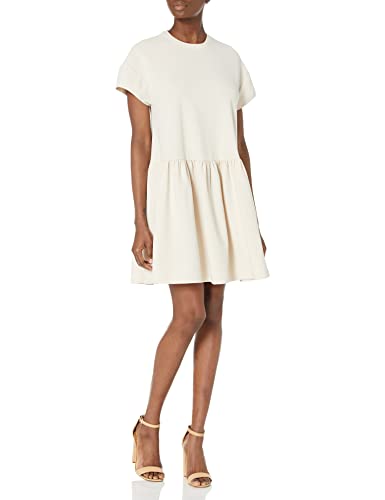 Donna Morgan Women's Dresses Drop Shoulder T-Shirt Dress with Hem Flounce at Amazon Women's Clothing store Donna Morgan Women's Dresses Drop Shoulder T-Shirt Dress with Hem Flounce at Amazon Women's Clothing store