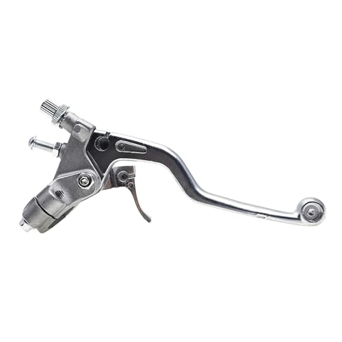 Palanca de freno de aluminio mecanizado para motos Honda CR125R y CRF250 de circuito 6