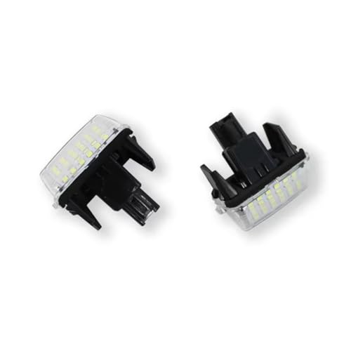 Luces de matrícula Toyota Auris Yaris solución a bombillas fundidas kit recambio