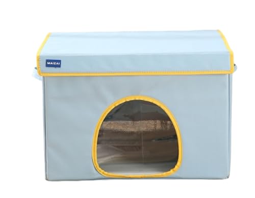 冷却犬小屋 ペット冷却ハウス 猫ハウス ペットハウス 熱中症・暑さ対策 冷暖房 接触冷感ハウス ひんやり 通気 防水 耐重 防寒 防風 防雨 組立簡単 野良猫ハウス キャットハウス エコ節電対策 接触冷感ハウス 小型犬/中型犬 犬舎 猫舎 (30*50*4