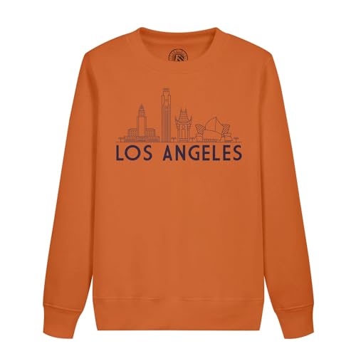 Sweatshirt Enfant Los Angeles en coton style Californie minimaliste pour voyage