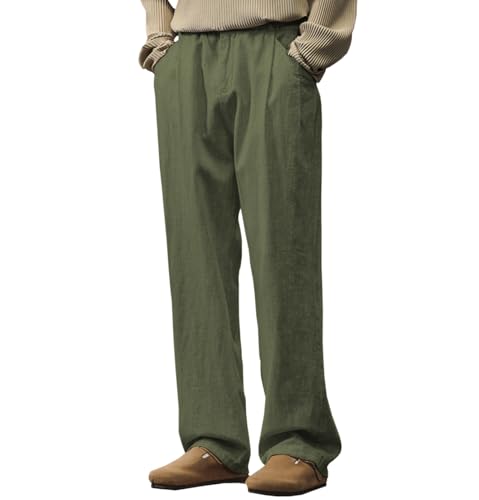 Men's Pants Slacks Casual Lightweight Pants Loose-fit Style2