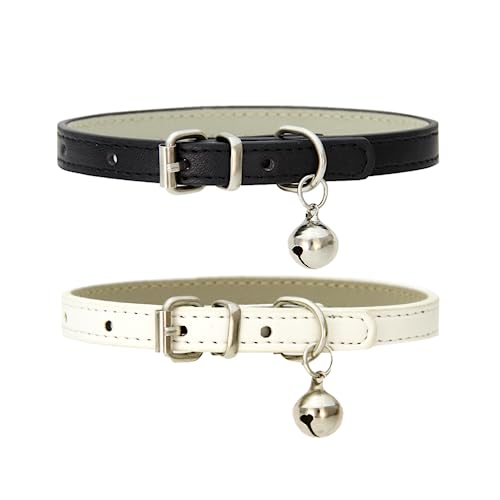 SEOUGEE Collare Per Gatti A Sgancio Rapido Con Targhetta Personalizzata Per Nome, Collari Riflettenti Per Gattini Con Campane E Rilascio Di Sicurezza - Foto 10